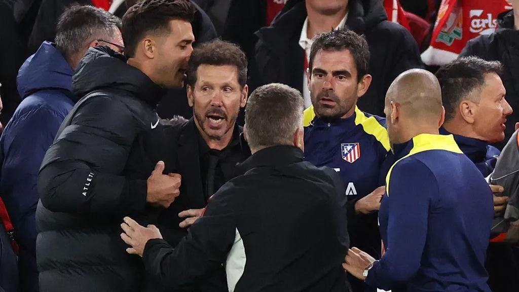 Atletico's Coach Shares Apology Following Confrontation involving Anfield Fans