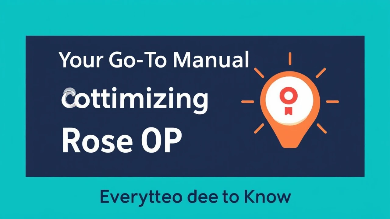 Your Go-To Manual for Optimizing Rose OP Services: Everything You Need to Know