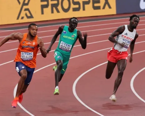 Gout Gout Eliminated Following Fourth-Place Result in Heats